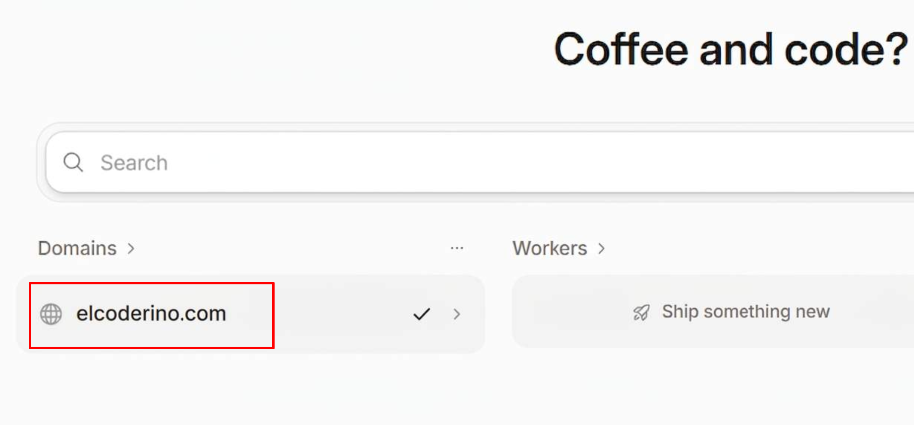 Head over to dash.cloudflare.com and select the website/domain you want to update